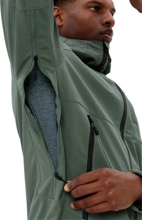 Vaude Roccia II Softshell Funktionsjacke agave (Herren)