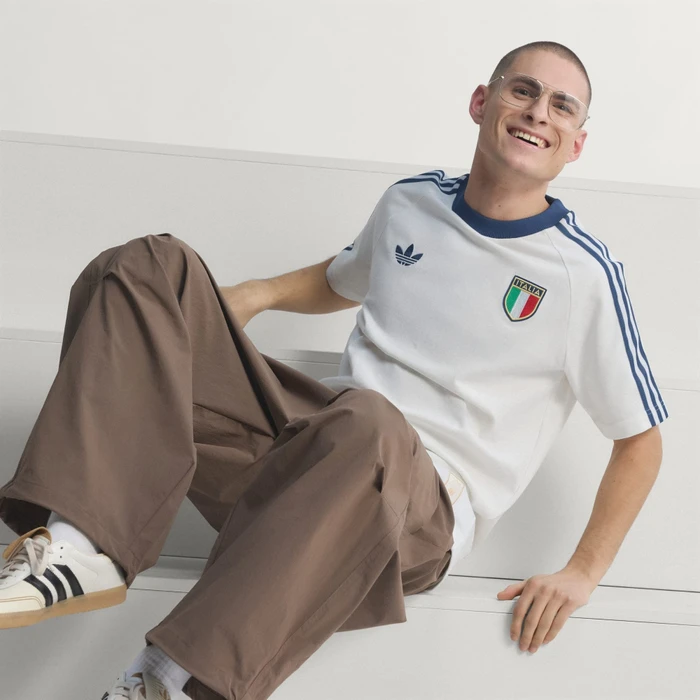 adidas Italien Originals 2026 Shirt kurzarm crystal white (Herren)