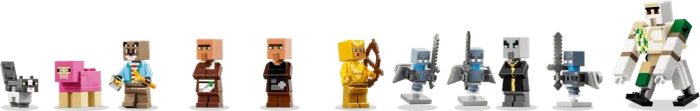 LEGO Minecraft - Angriff des Magiers auf das Dorf