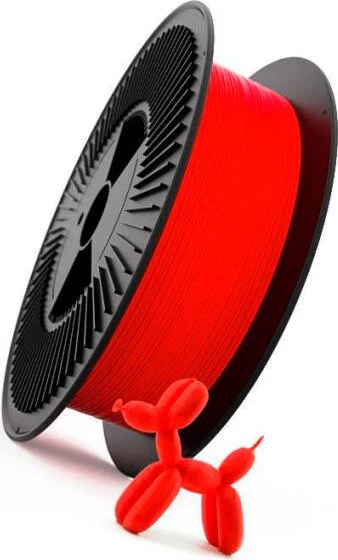 Recreus Filaflex 82A Original TPE/TPU, red, Spule, 1.75mm, 3.00kg