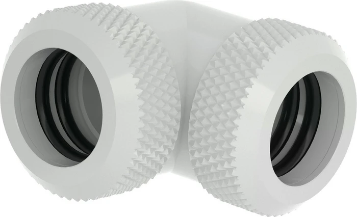 Barrow TWT90KNS-K12 90° Verbinder für 12mm Hard Tubes, weiß