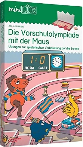 mini LÜK-Set Wahrnehmung und Konzentration Die Vorschulolympiade mit der Maus