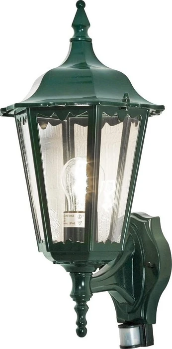 Konstsmide Firenze 22cm Sensor Wandleuchte stehend grün
