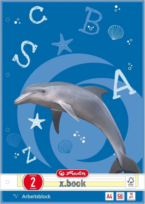 Herlitz x.book Schreibblock A4