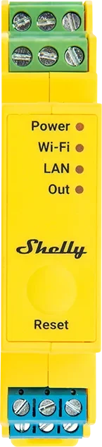 Shelly Pro RGBWW PM LED-Controller 5-fach, 16A, 1TE REG