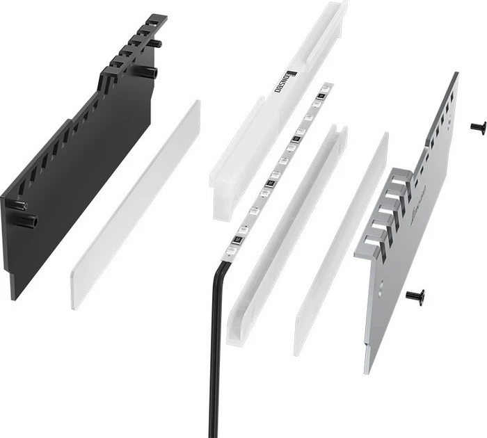 Jonsbo NC-2 RGB silber, RAM-Kühler, 2er-Pack