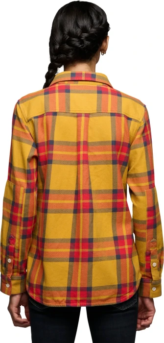 Black Diamond Project Twill Hemd langarm amber/coral red (Damen)
