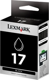 Lexmark Druckkopf mit Tinte 17 schwarz