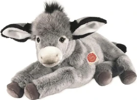 Teddy Hermann Esel liegend 50cm