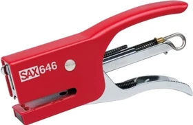 SAX 646 Heftzange Metall, rot