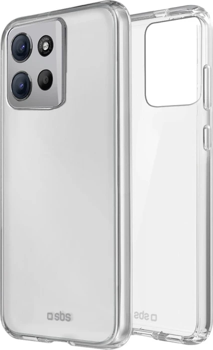 SBS Mobile Skinny Cover für Motorola Moto G75 transparent