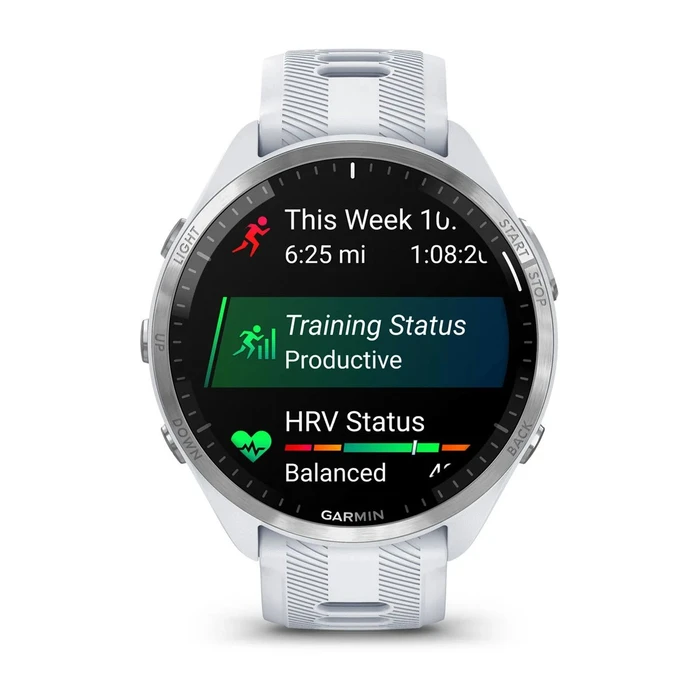 Garmin Forerunner 965 whitestone/powder grey