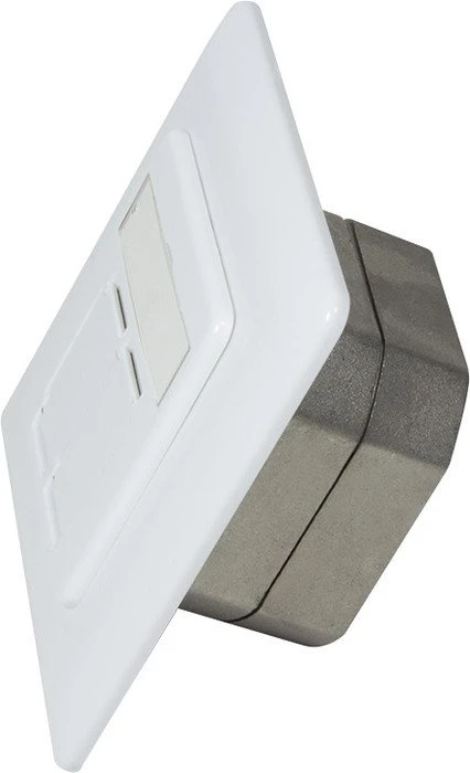 LogiLink Cat6 Anschlussdose Aufputz, 2x RJ-45