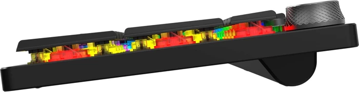 iBox Aurora K-6 Gaming, LEDs RGB, KRGD Low Profile RED, USB/Bluetooth, US