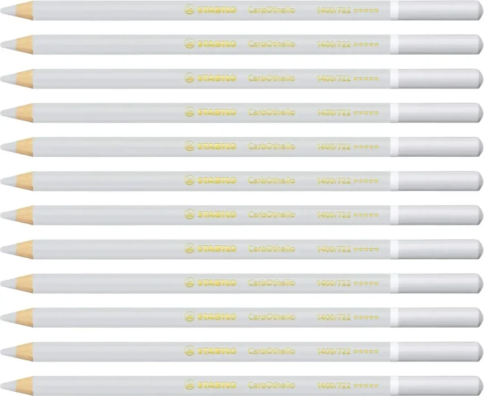 STABILO CarbOthello Kreidestift kaltgrau 2k, 12er-Pack