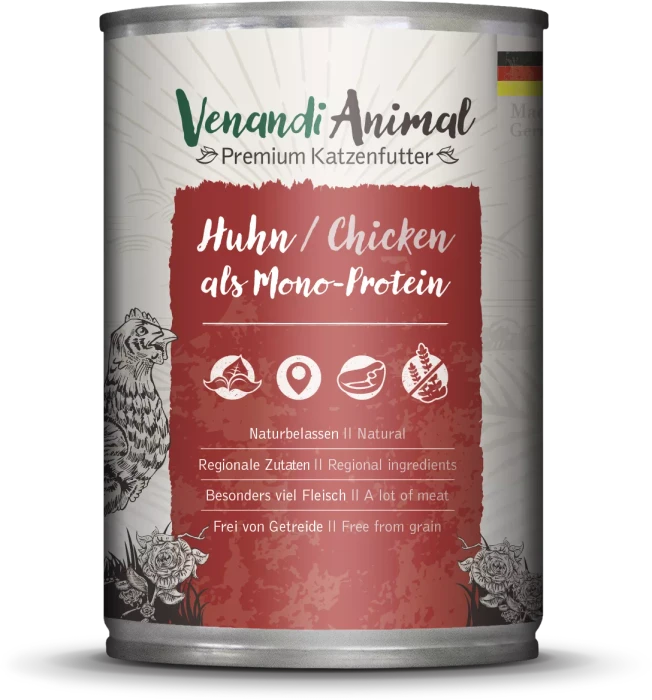 Venandi Animal Huhn als Monoprotein, 400g
