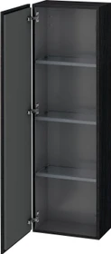 Duravit L-Cube Halbhochschrank 400 x 243 x 1320 mm eiche schwarz matt