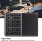 Zunate Wireless Numeric Keypad with Touchpad, grau/schwarz, Bluetooth Vorschaubild