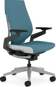 Steelcase Gesture Bürostuhl mit Armlehnen, türkis
