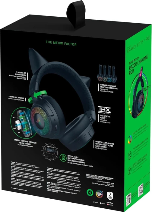 Razer Kraken Kitty V3 Pro Black