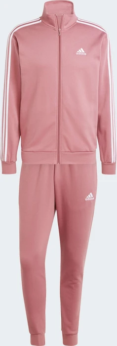 adidas Basic 3-Streifen Trainingsanzug preloved crimson (Herren)