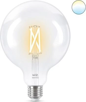 WiZ Clear Filament LED 7-60W E27 G125