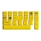 Akko 3068B Plus, Black & Gold, LEDs RGB, CS Jelly PINK, USB/Bluetooth, DE Vorschaubild
