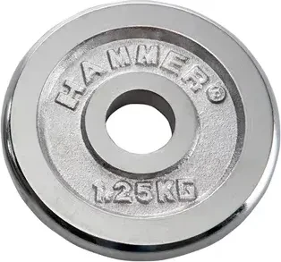 Hammer Chrom 30mm Hantelscheibe 1.25kg