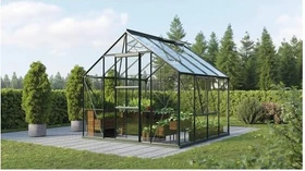 Vitavia Meridian 1 6700 ESG 3mm Gewächshaus smaragd