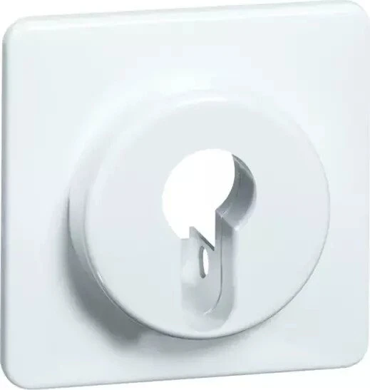 Peha Standard Abdeckung Schlüsselschalter, reinweiß