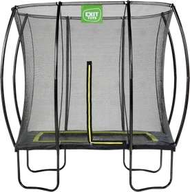 Exit Toys Silhouette mit Sicherheitsnetz 153x214cm Trampolin schwarz