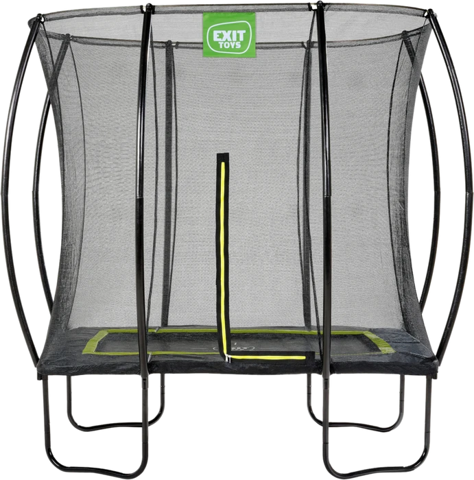 Exit Toys Silhouette mit Sicherheitsnetz 153x214cm Trampolin schwarz