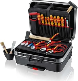 Knipex BIG Basic Move Elektro Handwerkzeugset inkl. Koffer, 24-tlg.