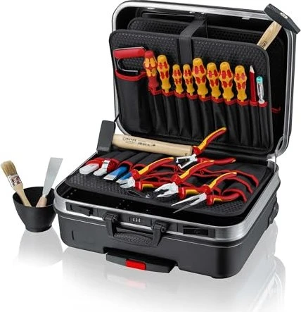 Knipex BIG Basic Move Elektro Handwerkzeugset inkl. Koffer, 24-tlg.