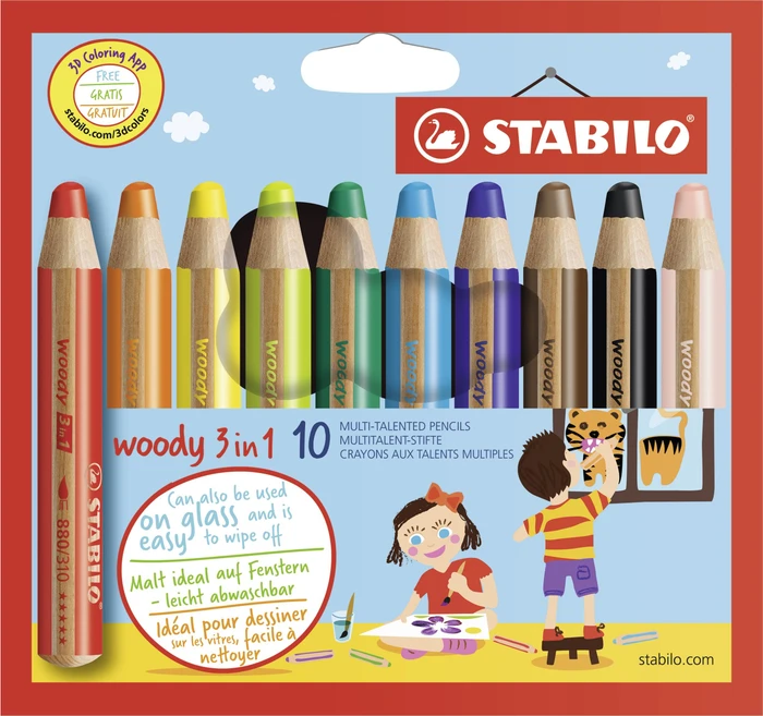 STABILO Woody 3in1