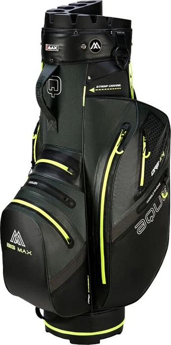 Big Max Aqua Silencio 4 Golftasche forest green/black/lime