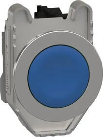 Schneider Electric Drucktaster komplett Harmony XB4F 30mm 1S, blau