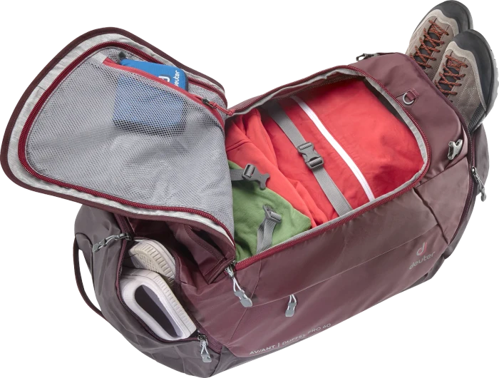 Deuter Aviant Duffel Pro 60 maron-aubergine
