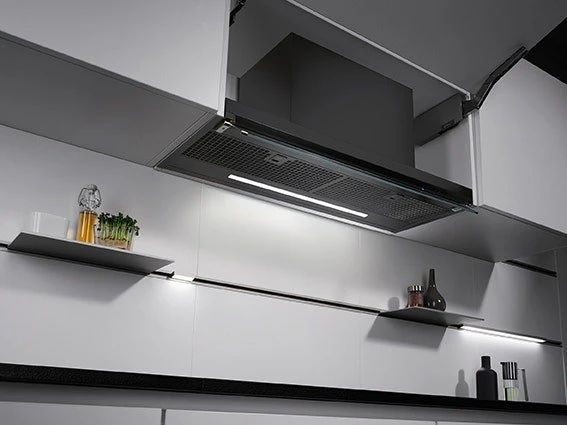 AEG Electrolux MECK55 Kaminaufsatz schwarz matt