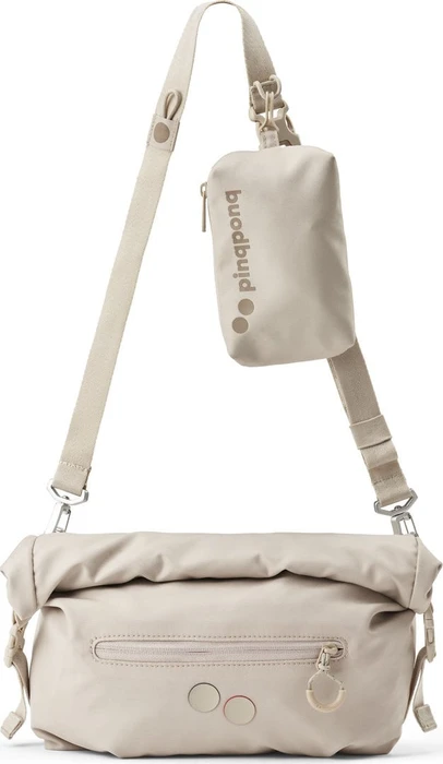pinqponq Aksel Umhängetasche cliff beige