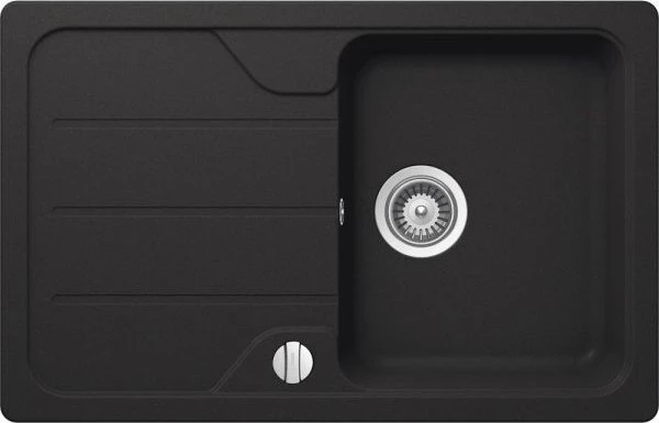 Schock Formhaus D-100S Unterbau Becken reversibel onyx