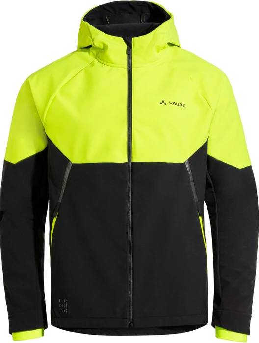 Vaude Qimsa Softshell Fahrradjacke neon yellow (Herren)