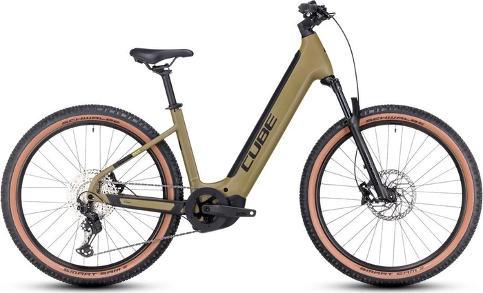 Cube Reaction Hybrid Race 750 easy entry olive'n'green Modell 2023