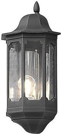 Konstsmide Pallas E27 22cm Wandleuchte schwarz