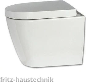 Duravit ME by Starck Wand-WC, weiß