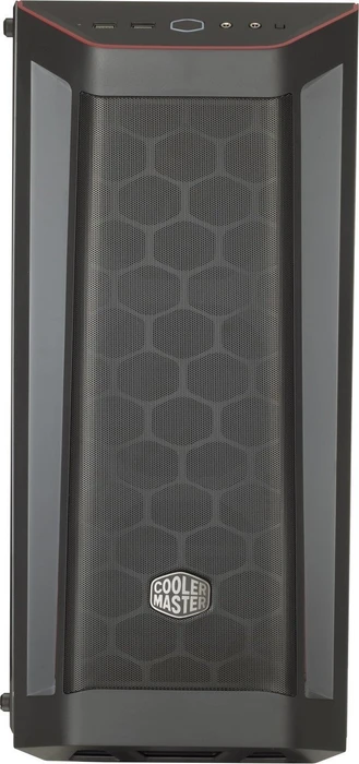 Cooler Master MasterBox MB511, rot, Acrylfenster