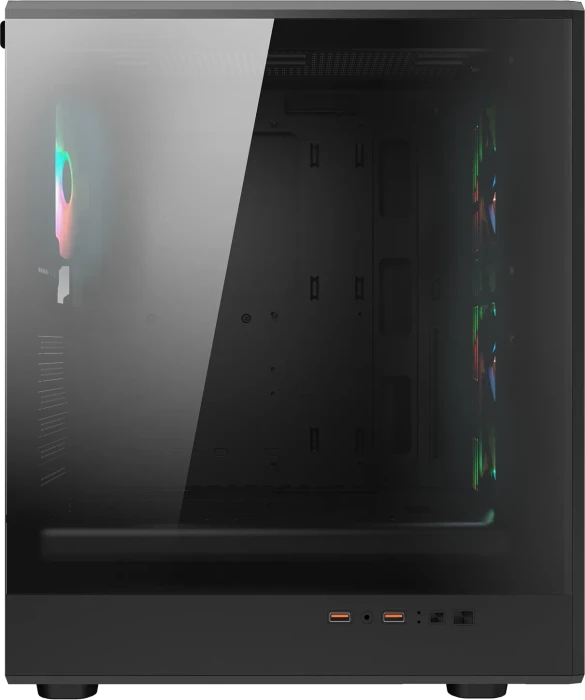 Cougar Airface Pure RGB, schwarz, Glasfenster