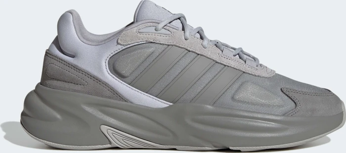 adidas Ozelle Cloudfoam silver metallic/charcoal solid grey/grey two