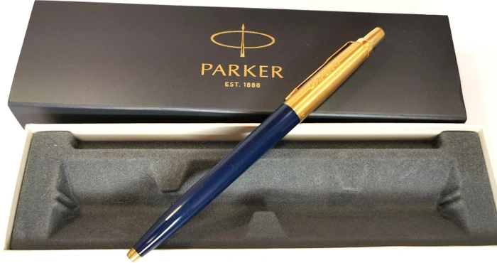 Parker Jotter Kugelschreiber portobello purple/silber, Geschenkbox