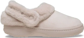 Crocs Classic Unfurgettable Vegan Suede Clog quartz